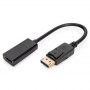 Digitus Video adapter | 19 pin HDMI Type A | Female | 20 pin DisplayPort | Male | Black | 0.15 m - 2